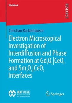 Electron Microscopical Investigation of Interdiffusion and Phase Formation at Gd2O3/CeO2- and Sm2O3/CeO2-Interfaces - Rockenhäuser, Christian
