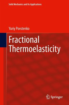 Fractional Thermoelasticity - Povstenko, Yuriy