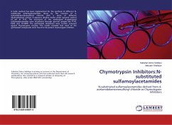 Chymotrypsin Inhibitors:N-substituted sulfamoylacetamides