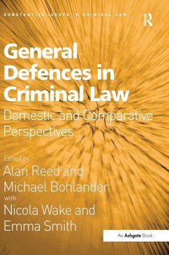 Cover General Defences in Criminal Law
