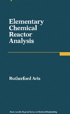 Cover Elementary Chemical Reactor Analysis (eBook, PDF)