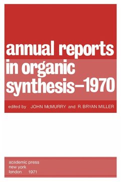 Cover Annual Reports in Organic Synthesis - 1970 (eBook, PDF)
