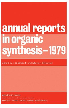 Cover Annual Reports in Organic Synthesis - 1979 (eBook, PDF)