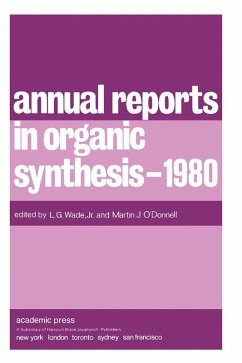 Cover Annual Reports in Organic Synthesis - 1980 (eBook, PDF)