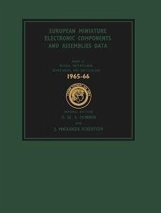 Cover European Miniature Electronic Components and Assemblies Data 1965-66: Including Six-Language Glossaries of Electronic Component and Microelectronics Terms (eBook, PDF)