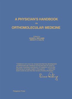 A Physician's Handbook on Orthomolecular Medicine (eBook, PDF)