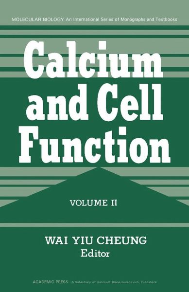 Calcium and Cell Function (eBook, PDF) Calcium and Cell Function (eBook, PDF)