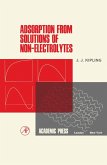 Adsorption from Solutions of Non-Electrolytes (eBook, PDF)