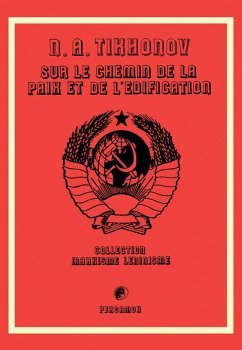 Cover Sur le Chemin de la Paix et de l'Edification (eBook, PDF)