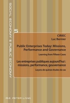 Public Enterprises Today: Missions, Performance and Governance - Les entreprises publiques aujourd'hui : missions, performance, gouvernance