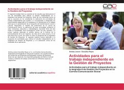 Actividades para el trabajo independiente en la Gestión de Proyectos