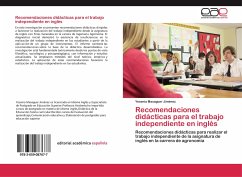 Recomendaciones didácticas para el trabajo independiente en inglés - Masaguer Jiménez, Yesenia