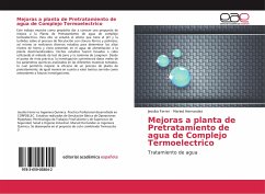 Mejoras a planta de Pretratamiento de agua de Complejo Termoelectrico