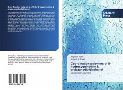 Coordination polymers of 8-hydroxyquinoline & arylazanediyldiethanol - Patel, Khyati D.;Patel, Yogesh S.