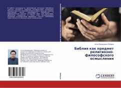 Bibliq kak predmet religiozno-filosofskogo osmysleniq - Lebedev, Anton Valer'evich