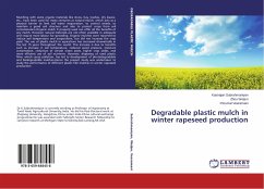 Degradable plastic mulch in winter rapeseed production