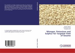 Nitrogen, Potassium and Sulphur for Targeted Yield of Sesame - Vaghani, Jitendra;Vala, Gambhirsinh;Gohil, Vanrajbhai