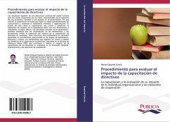 Procedimiento para evaluar el impacto de la capacitación de directivos - Esquivel García, Renier