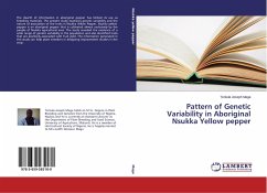 Pattern of Genetic Variability in Aboriginal Nsukka Yellow pepper
