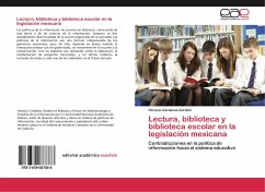 Lectura, biblioteca y biblioteca escolar en la legislación mexicana