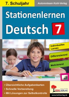 Stationenlernen Deutsch, 7. Schuljahr