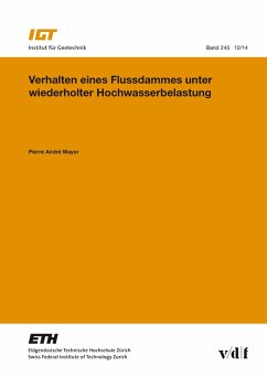 Cover Verhalten eines Flussdammes unter wiederholter Hochwasserbelastung (eBook, PDF)