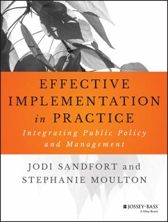 Effective Implementation In Practice (eBook, PDF) - Sandfort, Jodi; Moulton, Stephanie