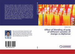 Effect of blending of pulp of different varieties of mango cv.Alphonso - Salvi, Siddhesh