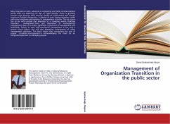 Management of Organization Transition in the public sector