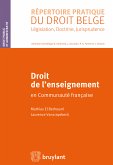 Droit de l'enseignement (eBook, ePUB)