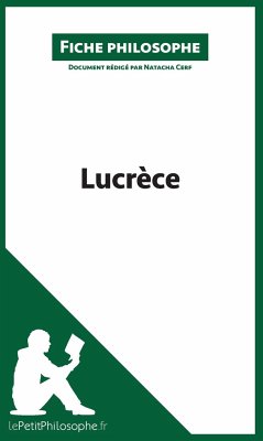 Lucrèce (Fiche philosophe) - Natacha Cerf; Lepetitphilosophe