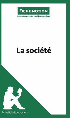 La société (Fiche notion) - Natacha Cerf; Lepetitphilosophe