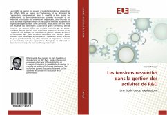 Les tensions ressenties dans la gestion des activités de R&D - Mangin, Nicolas