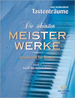 Cover Die schönsten Meisterwerke, für Klavier. Bd.1