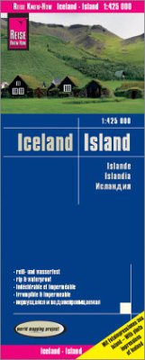 Reise Know-How Landkarte Island / Iceland (1:425.000). Islande / Islandia