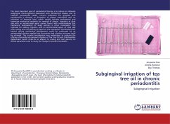 Subgingival irrigation of tea tree oil in chronic periodontitis - Rao, Anupama;Ramesh, Amitha;Thomas, Biju