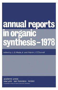 Cover Annual Reports in Organic Synthesis - 1978 (eBook, PDF)