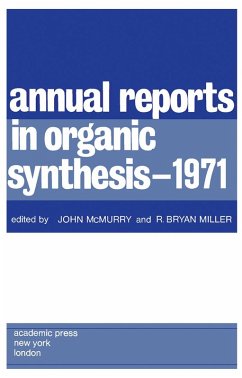 Cover Annual Reports in Organic Synthesis - 1971 (eBook, PDF)