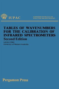 Tables of Wavenumbers for the Calibration of Infrared Spectrometers (eBook, PDF) - Cole, A. R. H.