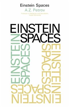 Einstein Spaces (eBook, PDF) - Petrov, A. Z.