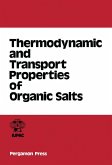 Thermodynamic and Transport Properties of Organic Salts (eBook, PDF)