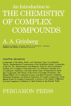 Cover An Introduction to the Chemistry of Complex Compounds (eBook, PDF)