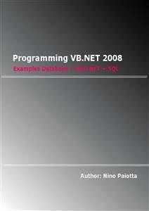 Programming VB.NET 2008 (eBook, PDF) - Paiotta, Nino