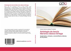 Antología de teoría literaria clásica Griega - Labrador Fernández, Jessica Andrea