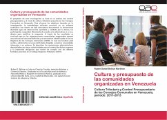 Cultura y presupuesto de las comunidades organizadas en Venezuela - Bolivar Martinez, Ruben Daniel