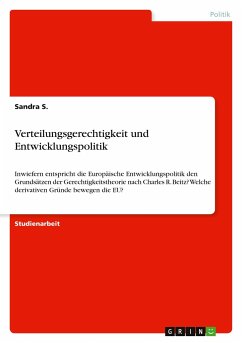 Verteilungsgerechtigkeit und Entwicklungspolitik