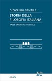 Storia della filosofia italiana dalle origini al XV secolo (eBook, ePUB)