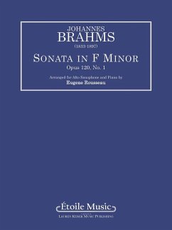 Sonata in F Minor op.120 no.1 for alto saxophone and piano Cover Sonata in F Minor op.120 no.1 for alto saxophone and piano