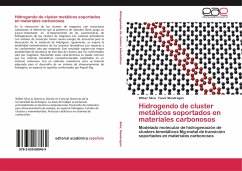 Hidrogendo de cluster metálicos soportados en materiales carbonosos