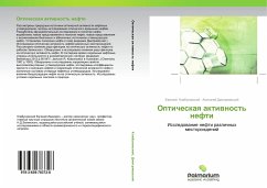 Opticheskaq aktiwnost' nefti - Klabunovskiy, Evgeniy;Dmitrievskiy, Anatoliy